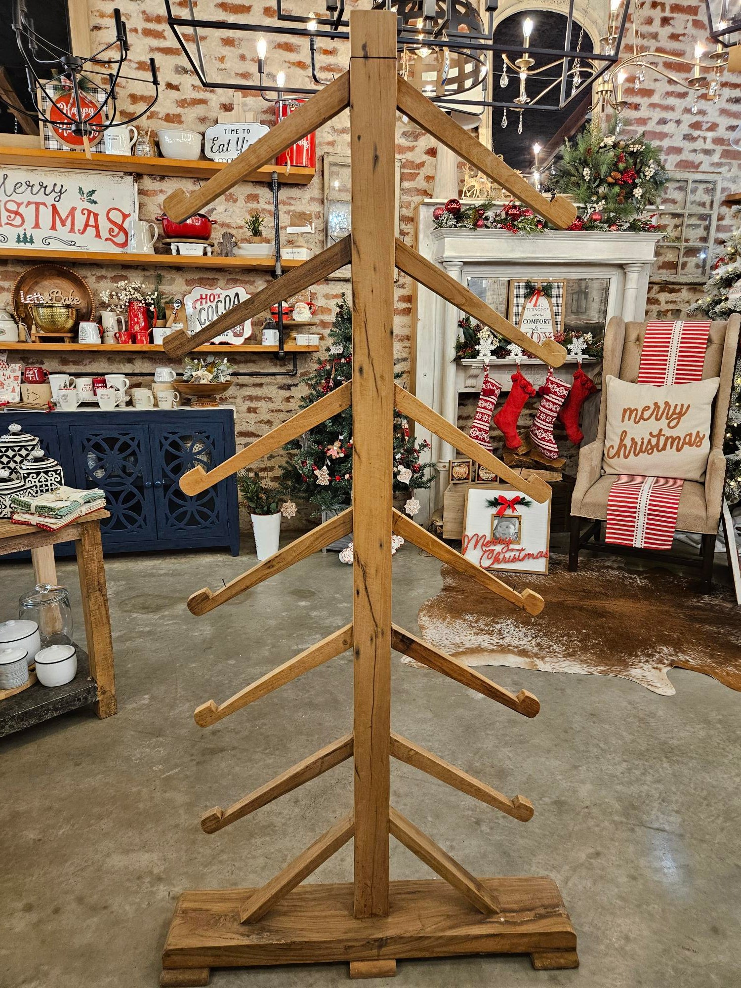 Blanket tree rack shop