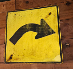 Turn Arrow Sign