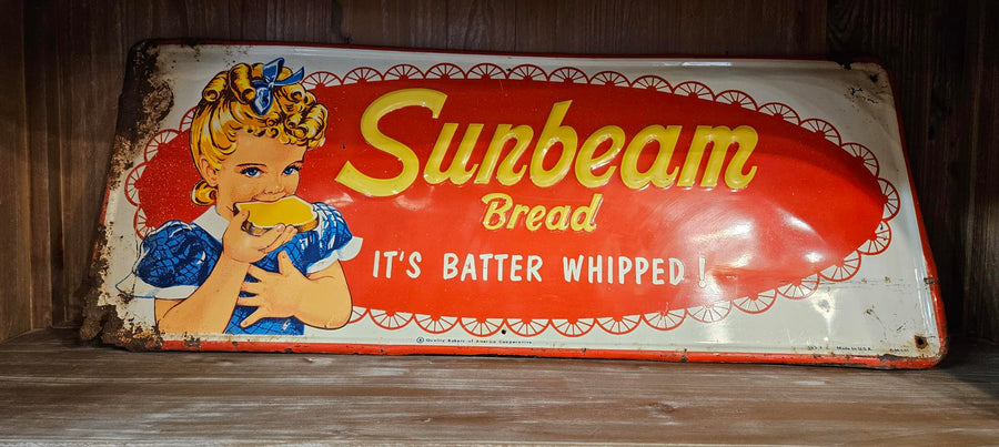 Sunbeam Bread sign