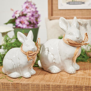 Vintage Bunnies Figurine