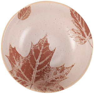 Fall Leaves Serving Bowl