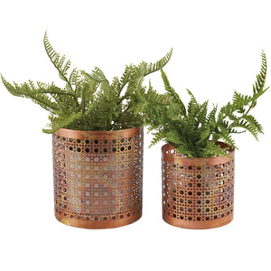 Copper Patina Planter