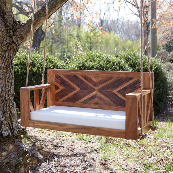 Chevron Petite Porch Swing