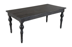 Brown Wash Rectangle Table