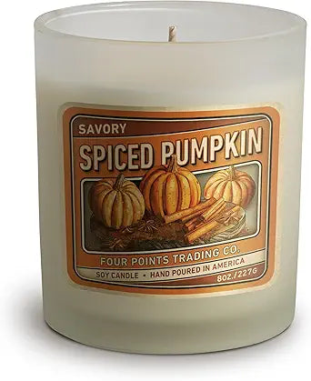 Spiced Pumpkin 8 Oz Candle