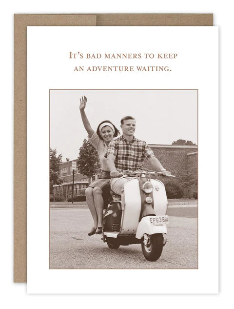 "Bad Manners" - Shannon Martin Birthday Cards