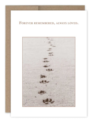 "Forever Remembered" - Shannon Martin Pet Sympathy Cards