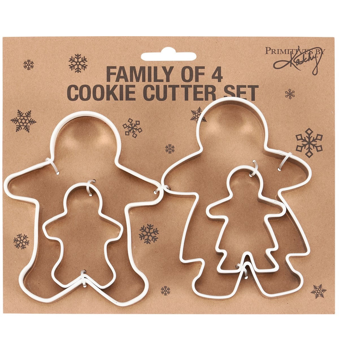 Gingerbread Family Cookie Cutter Set