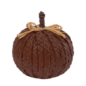 Brown Woven Pumpkin