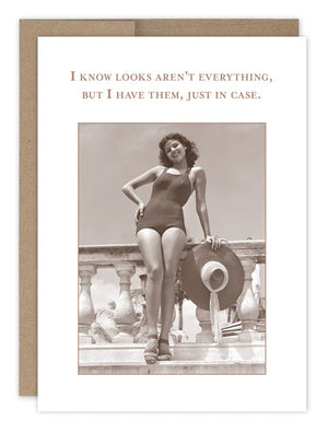 "Looks Aren't Everything" - Shannon Martin Birthday Card