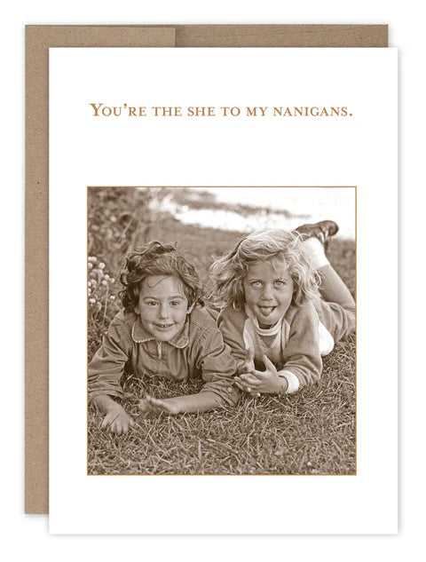 "Shenanigans" - Shannon Martin Birthday Card