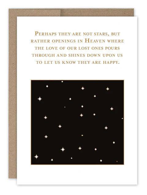 "Stars In Heaven" - Shannon Martin Sympathy Card