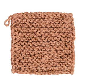 Jute Crocheted Hot Pad, 3 Colors