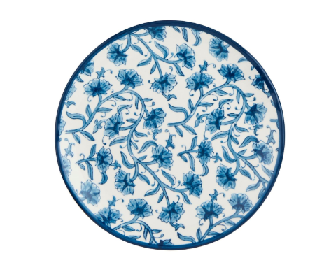 Cornflower Print Salad Plate