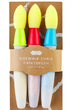 Red Paint Brush Chalk Set