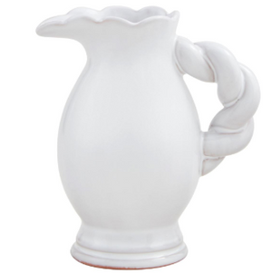 Medium Twisted Handle Pitcher Vase