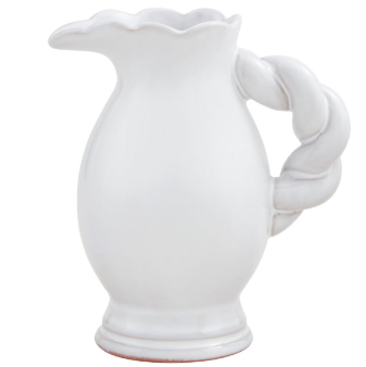 Medium Twisted Handle Pitcher Vase