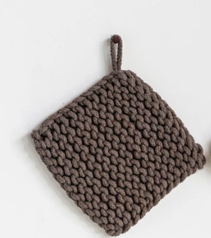 Cotton Crocheted Pot Holder