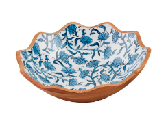 Block Print Enamel Bowl Set