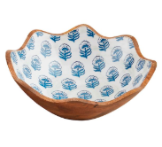 Block Print Enamel Bowl Set