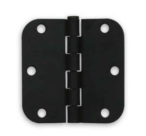 3-1/2" x 3-1/2" Bulk Steel Residential Hinges Interior, 5/8" Radius