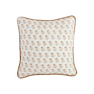 Square Block Print Pillow