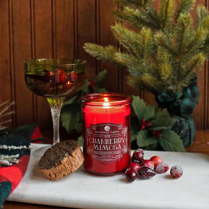 Cranberry Mimosa Seasonal Spirit Candle