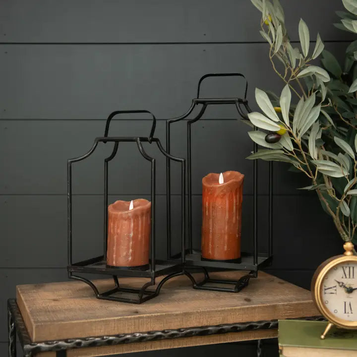 Black Candle Sconces