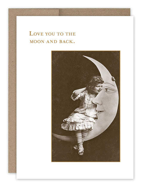 "Moon And Back" - Shannon Martin XO Card