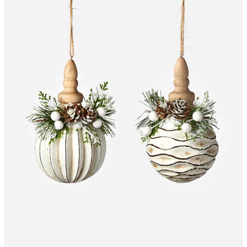 Pine Ball Ornament