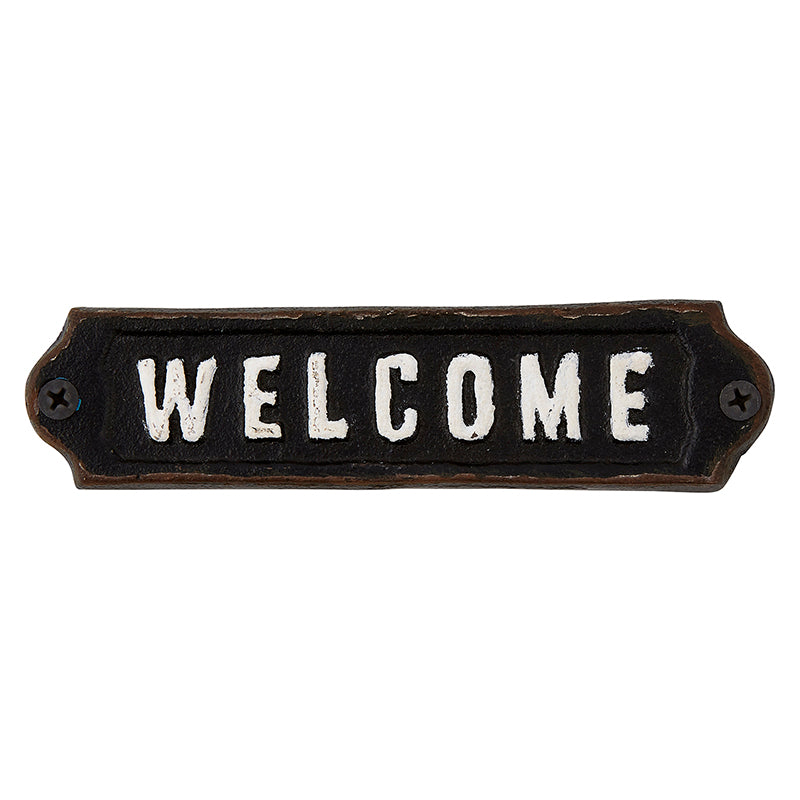 IRON SIGN - WELCOME