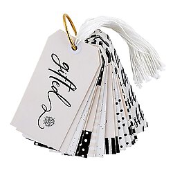 Gift Tag Book - Modern Holiday