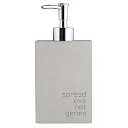 Light Grey Cement Hand Sanitizer Dispenser