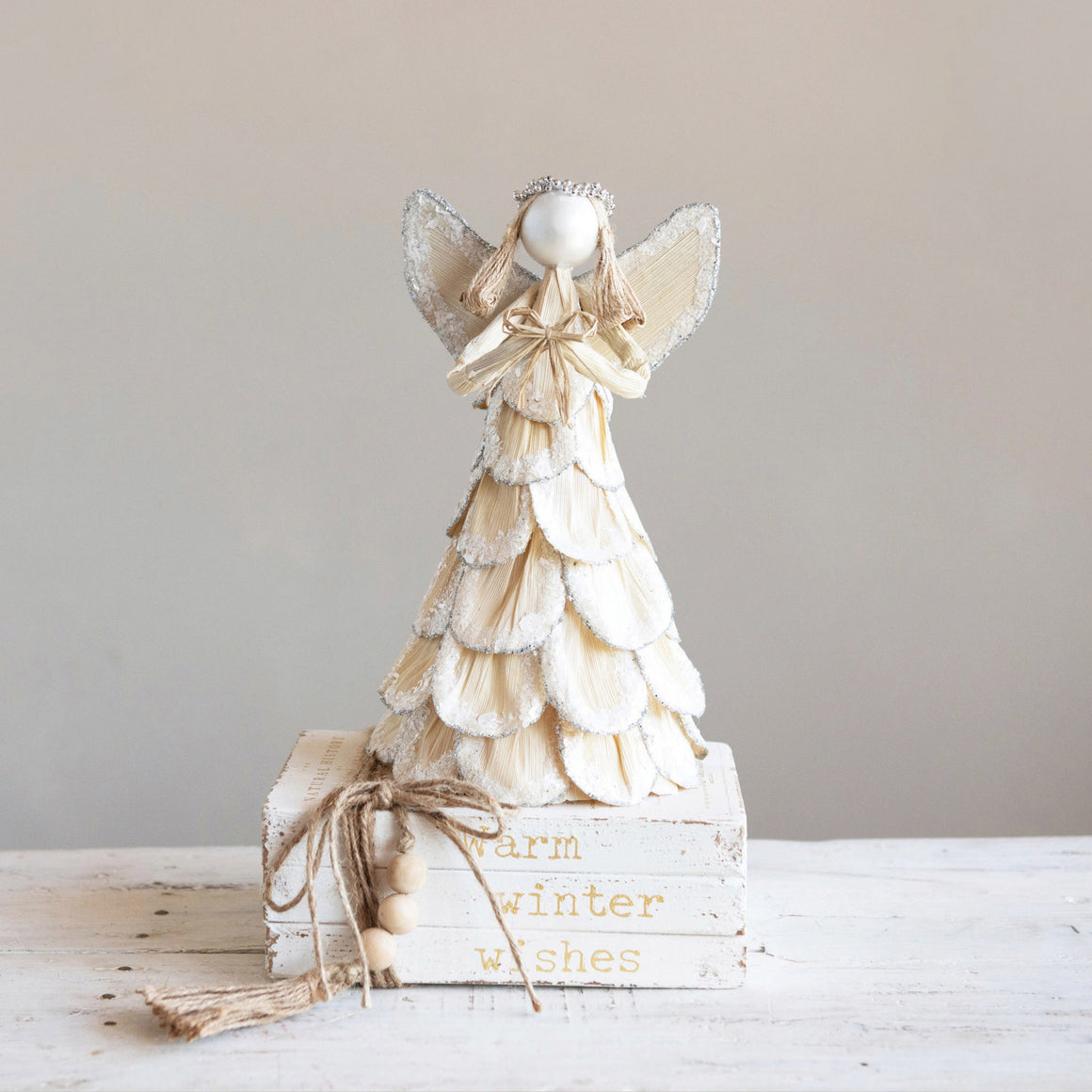 Corn Husk Angel Tree