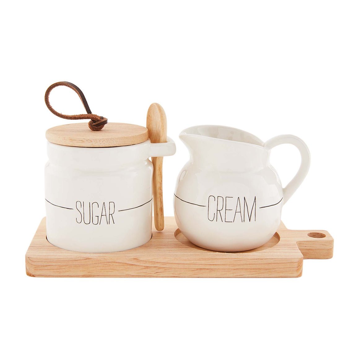 Bistro Cream & Sugar Set