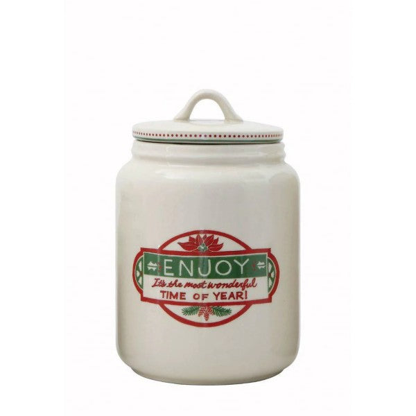 Enjoy - Christmas Canister