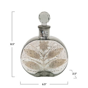 Mercury Glass Bottle