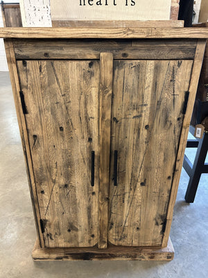 Wood Cabinet- 2 Door