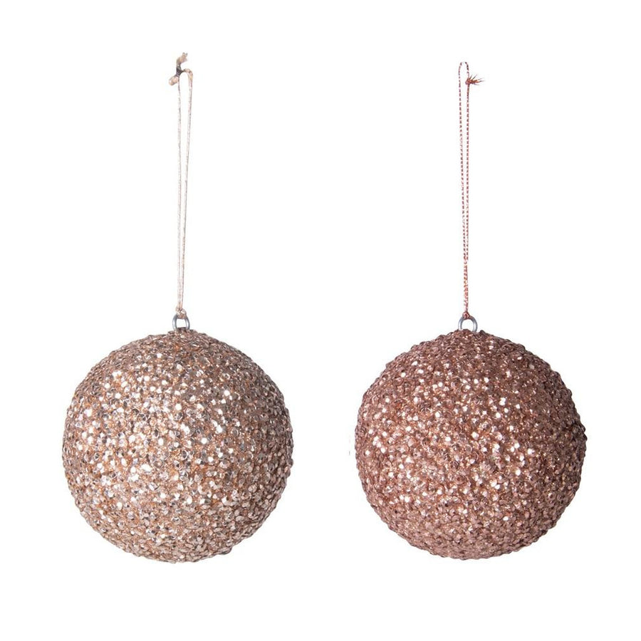 Sugar Plum Sequin Ball Ornament