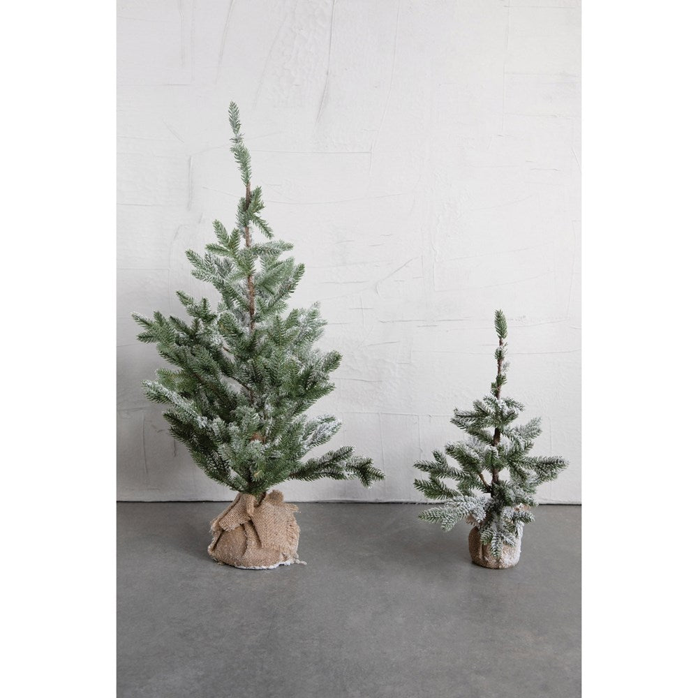 Faux Pine Tree - Burlap Base