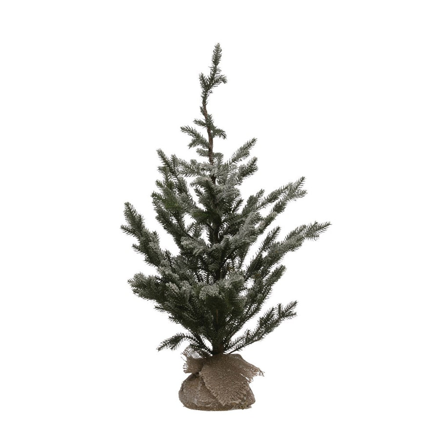 Faux Pine Tree - Burlap Base