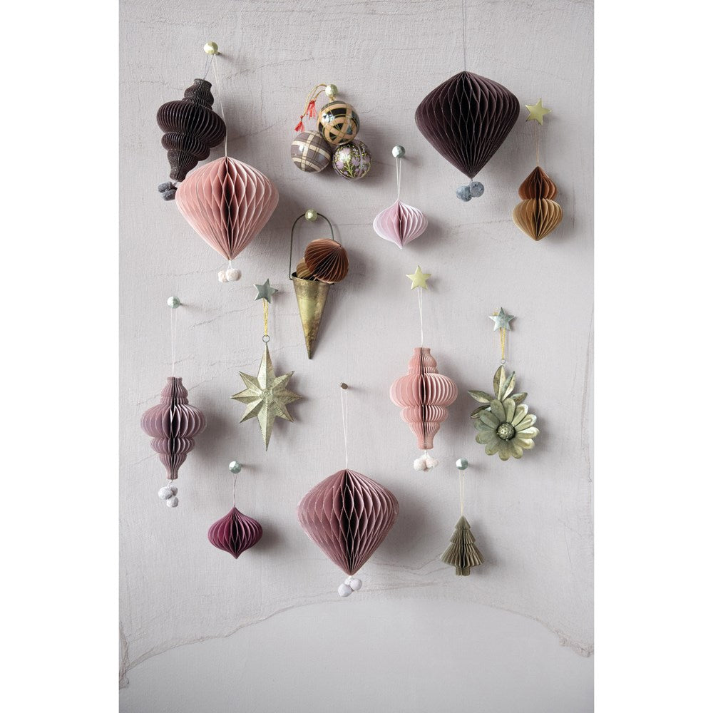 Sugar Plum Paper Ornament